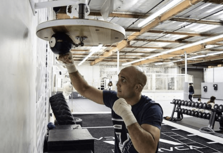 BJ Penn training