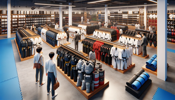 Martial Arts Equipment, Uniforms, Sparring Gear