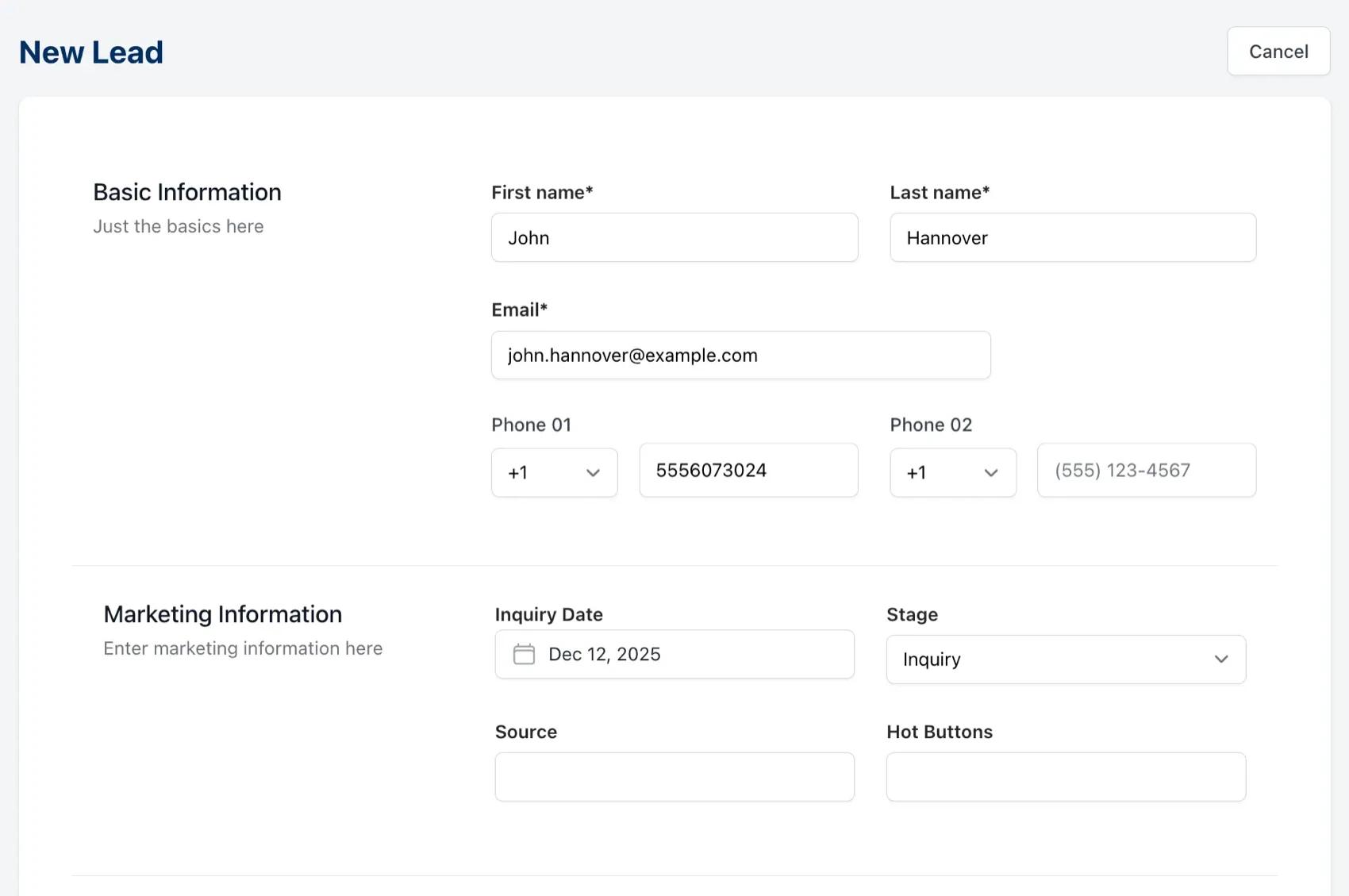 lead source tracking and analytics
